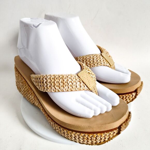 Volatile Raffia Volatile | Shoes | Volatile Island Platform Wedge Zandie Sandal Womens ...